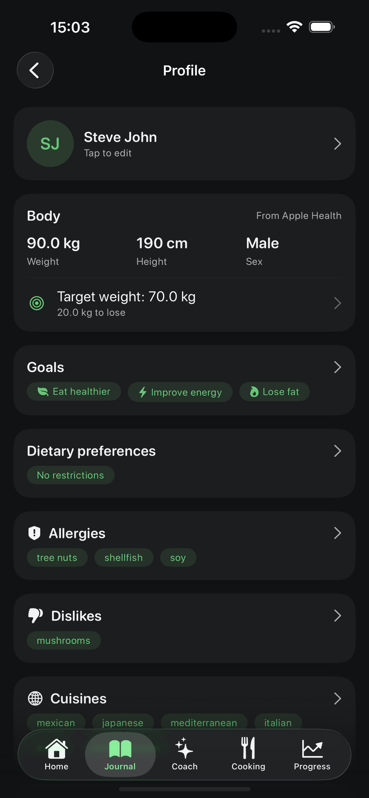 Evora: AI Food Companion screenshot 6