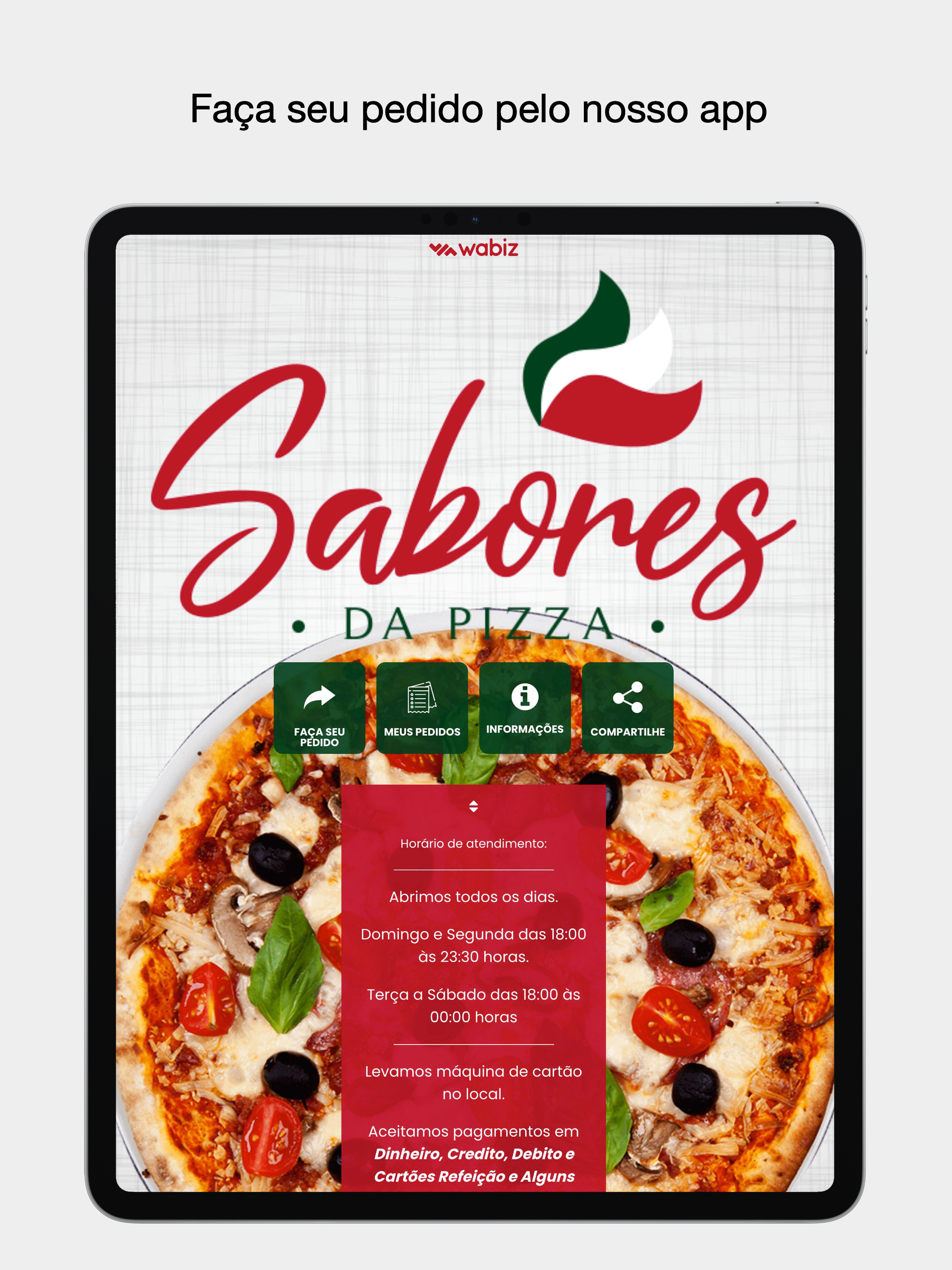 Sabores da Pizza