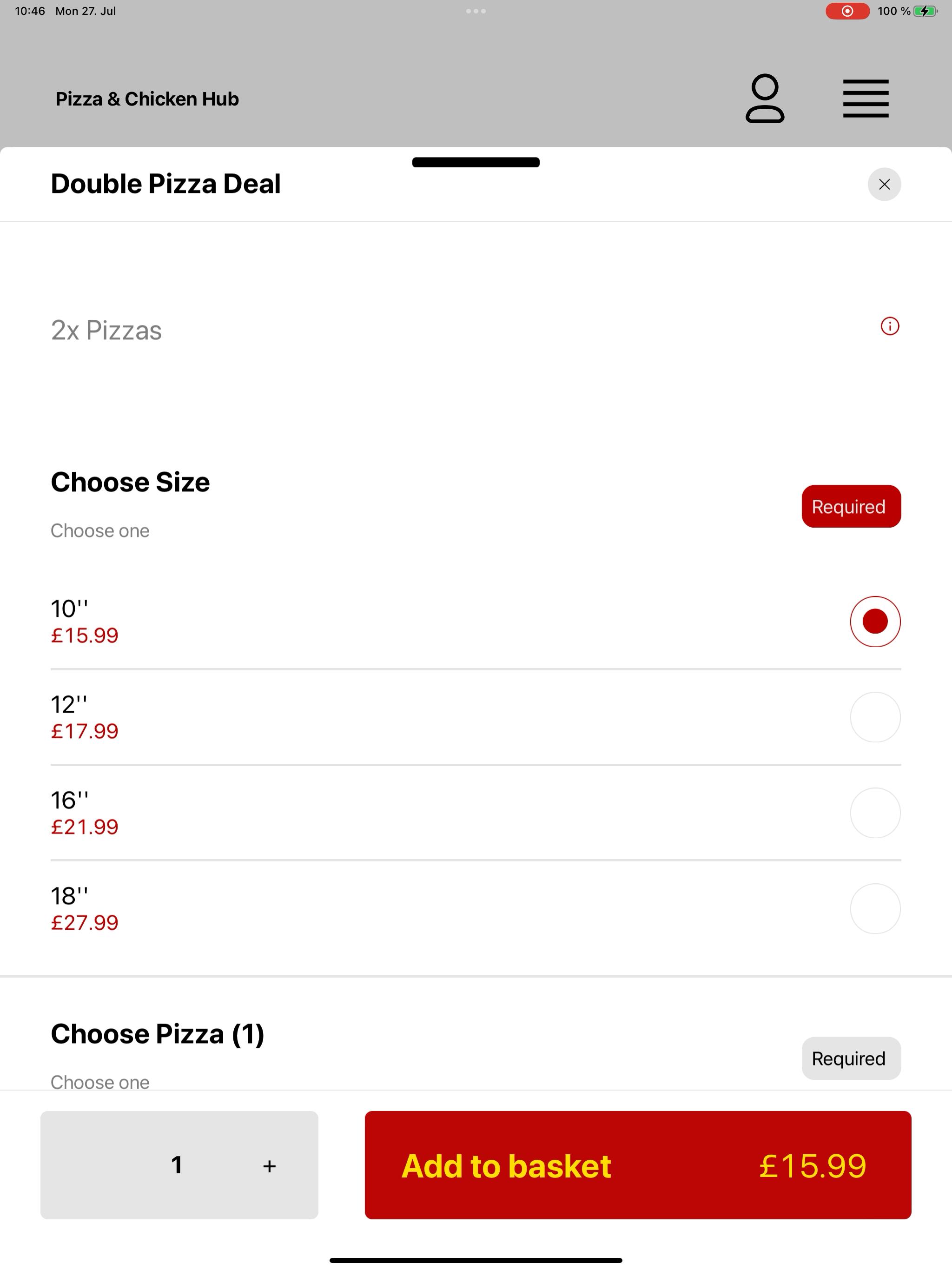 Pizza & Chicken Hub screenshot 16