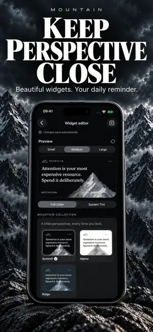 Mountain: Motivation & Quotes screenshot 4