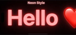 LED Neon Banner screenshot