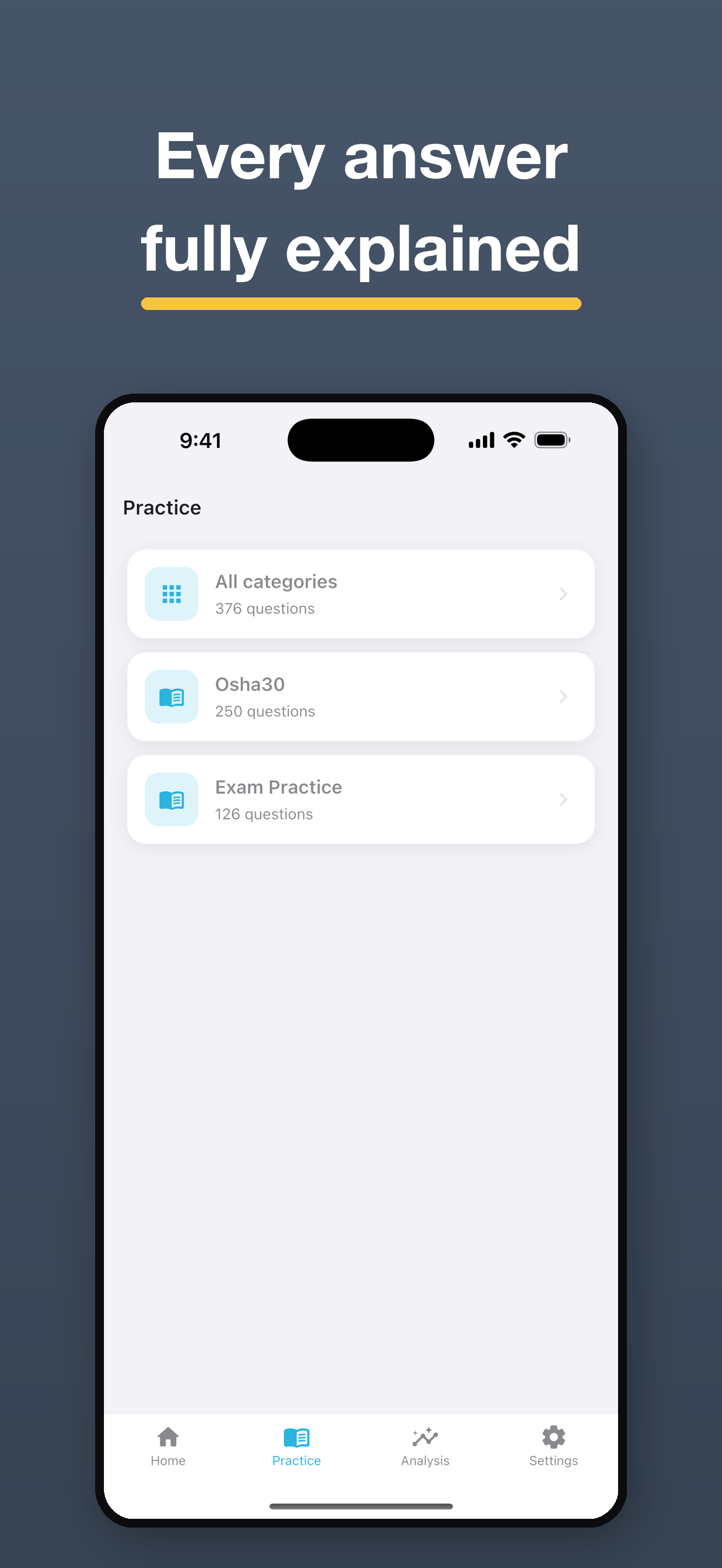 OSHA 30 Construction Prep screenshot 3