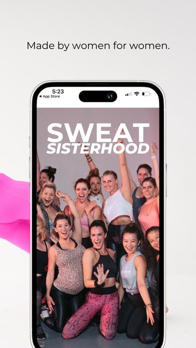 HoodFit: Fitness App for Women Screenshot