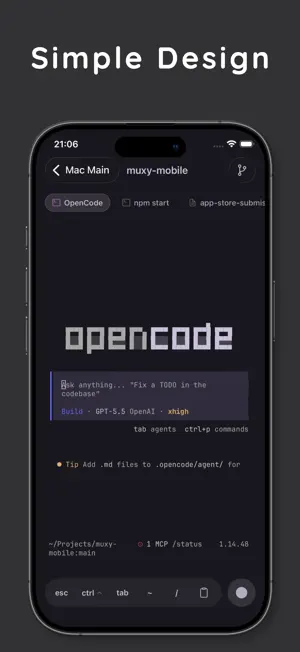 Muxy screenshot 1