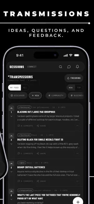 SESSIONS Connect screenshot 3