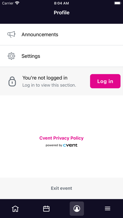 Clearwater Events Screenshot