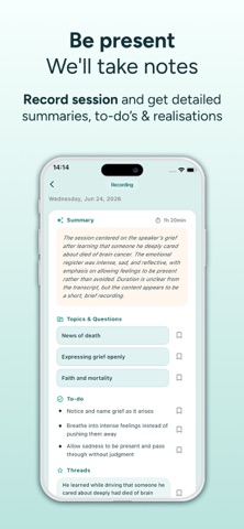 MindSync - Therapy Journal screenshot