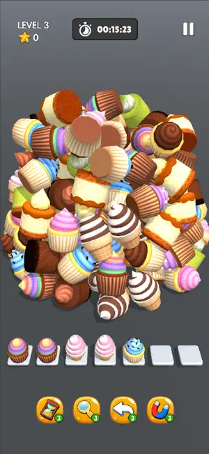 Find Match Pile 3D screenshot 2