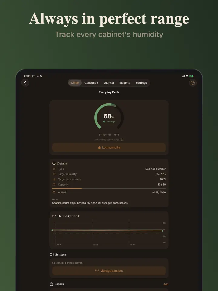 Cedary on iPad: screenshot 3 of 7