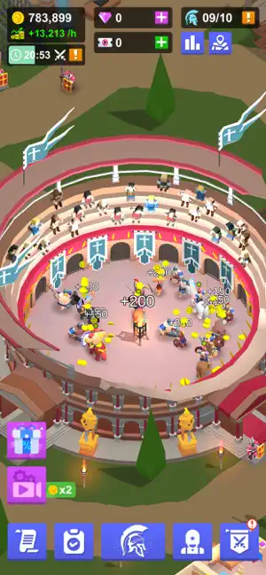 Idle Gladiator Arena screenshot 2