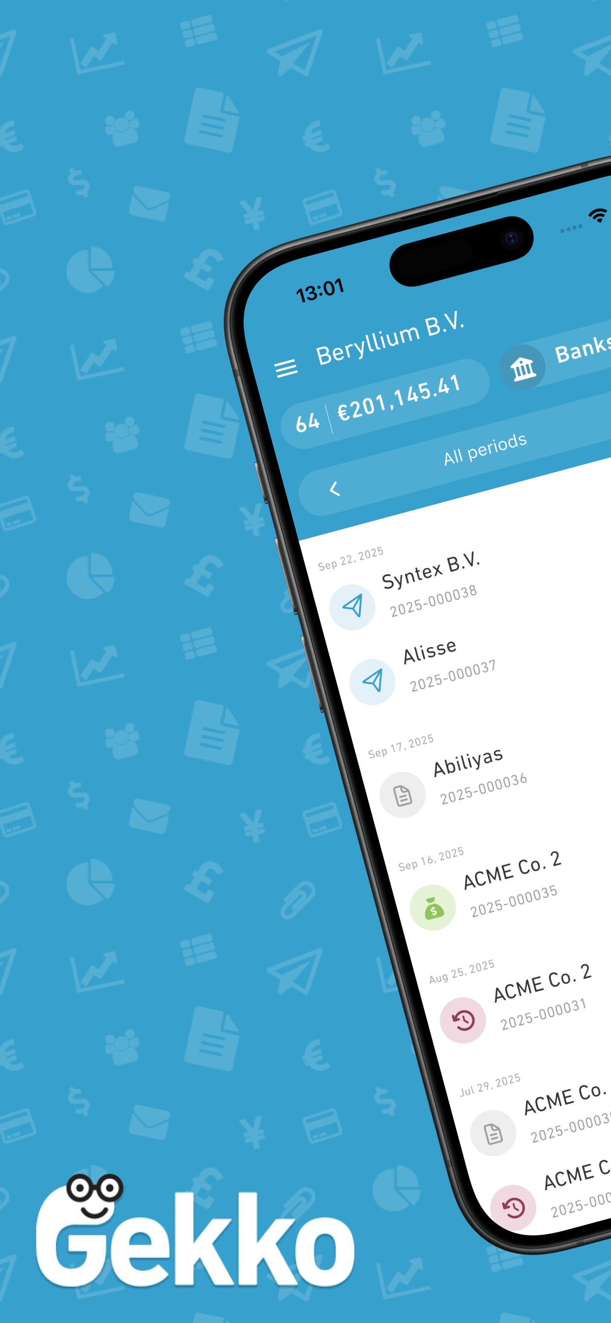 Gekko Invoicing and payments