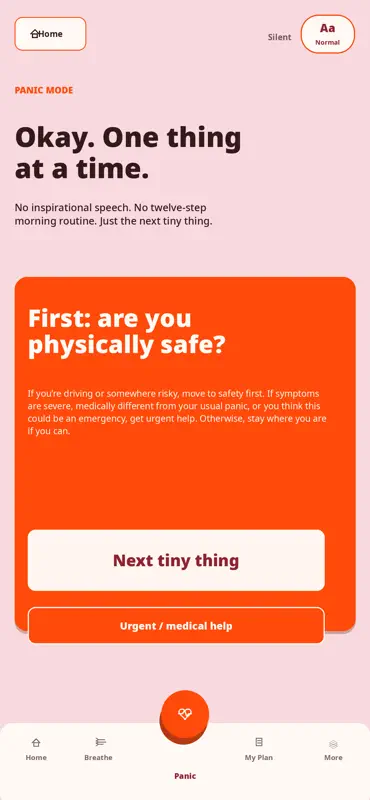 Panic Pal - Anxiety Relief screenshot 3 of 6