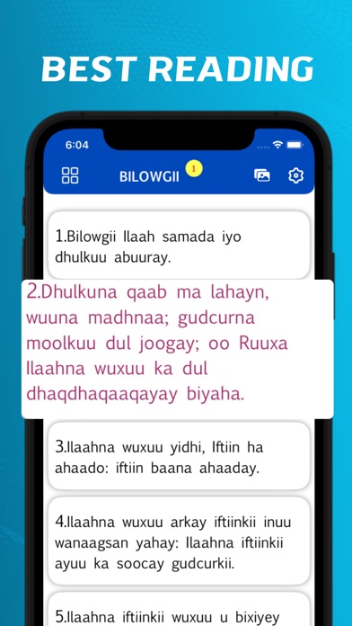 Somali Bible - offline Screenshot