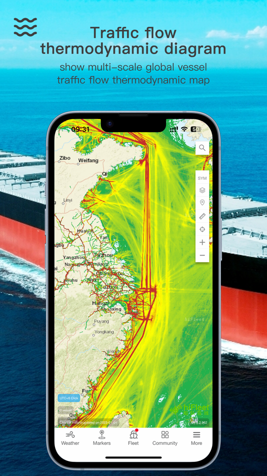 #3. hiFleet (iOS) 由: Shanghai Maili Marine Technology Co., Ltd