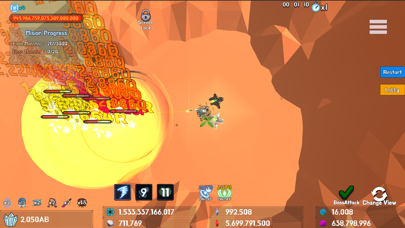 Screenshot #1 pour Mini Space Commando(Semi Idle)