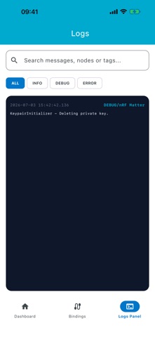 nRF Matter iPhone screenshot