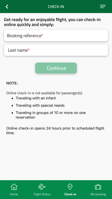 Daallo Airlines Screenshot