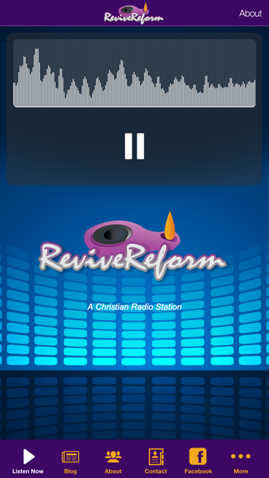 Revive Reform Radio Screenshot 1 - AppWisp.com Revive Reform Radio Screenshot 1 - AppWisp.com