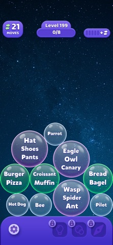 Merge Bubbles - Word Game Screenshot 3 of 3