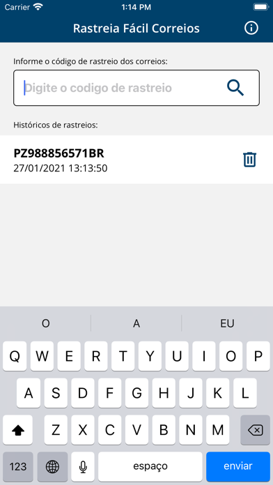 Rastreia Fácil Correios Screenshot