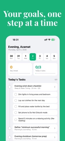 Mentra - Plan & Track Goals Screenshot 1 of 5