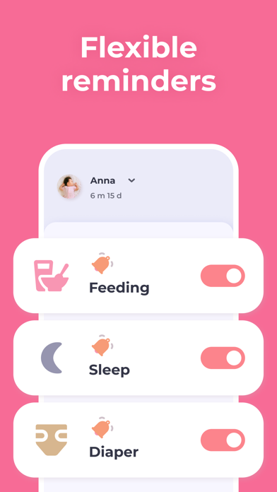 Newborn baby daily care dairy Screenshot
