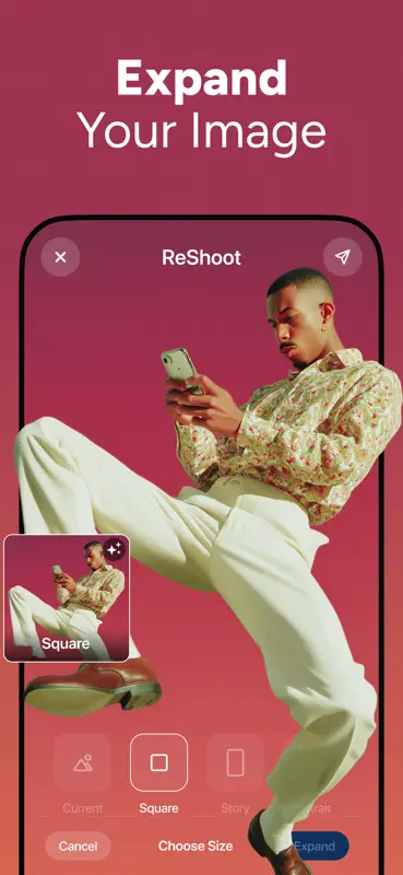 ReShoot: AI Face Photo Editor screenshot 9 of 9
