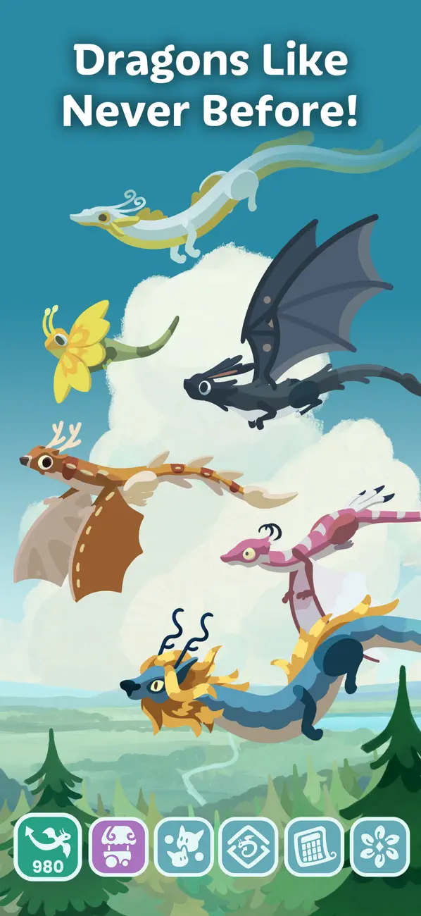 #1. Hatch Dragons (iOS) Por: Runaway