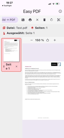 Easy PDF - EasySchmiede iPhone screenshot