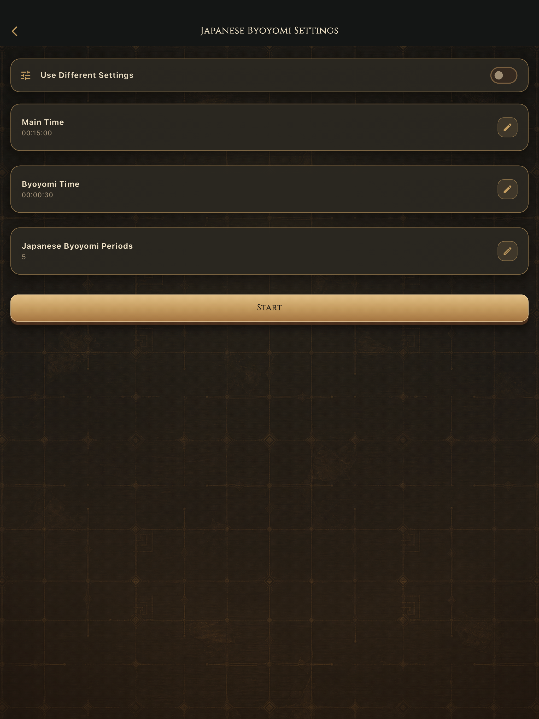 Go Baduk Weiqi Timer screenshot 8
