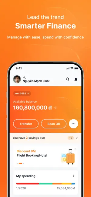 MyVIB iPhone screenshot 1