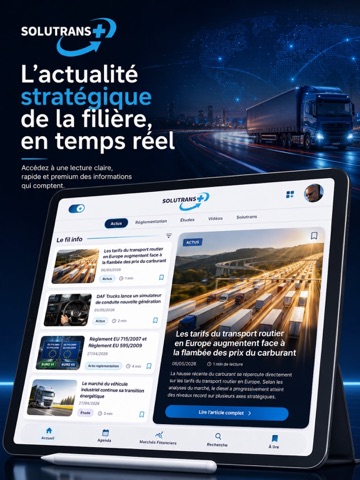 Solutrans + iPad screenshot