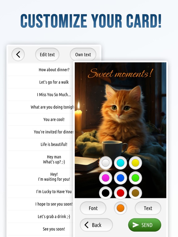 Screenshot #6 pour Cartes de Vœux en Français