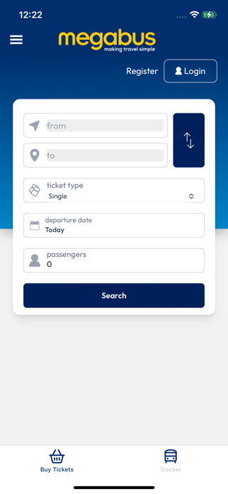 Megabus UK Screenshot 1 of 6