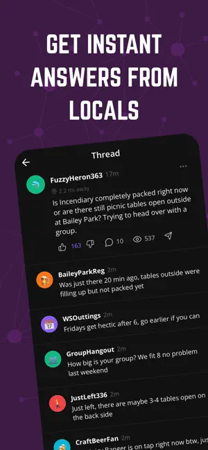 Roamber: Hyperlocal Community screenshot 2