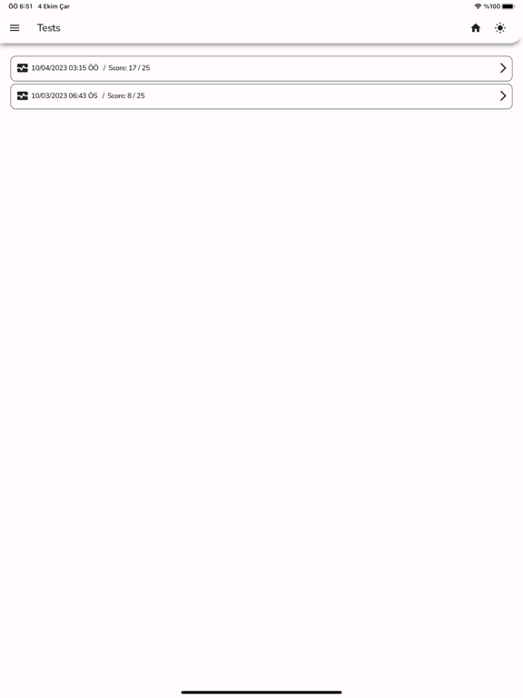 Respiratory Therapist Test iPad screenshot