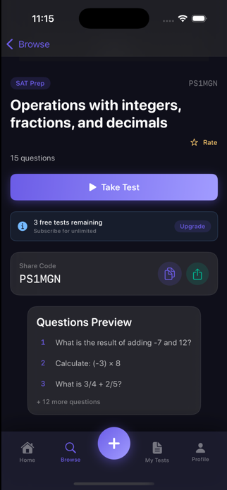 Study Buddy: Test Prep Screenshot 6 of 7