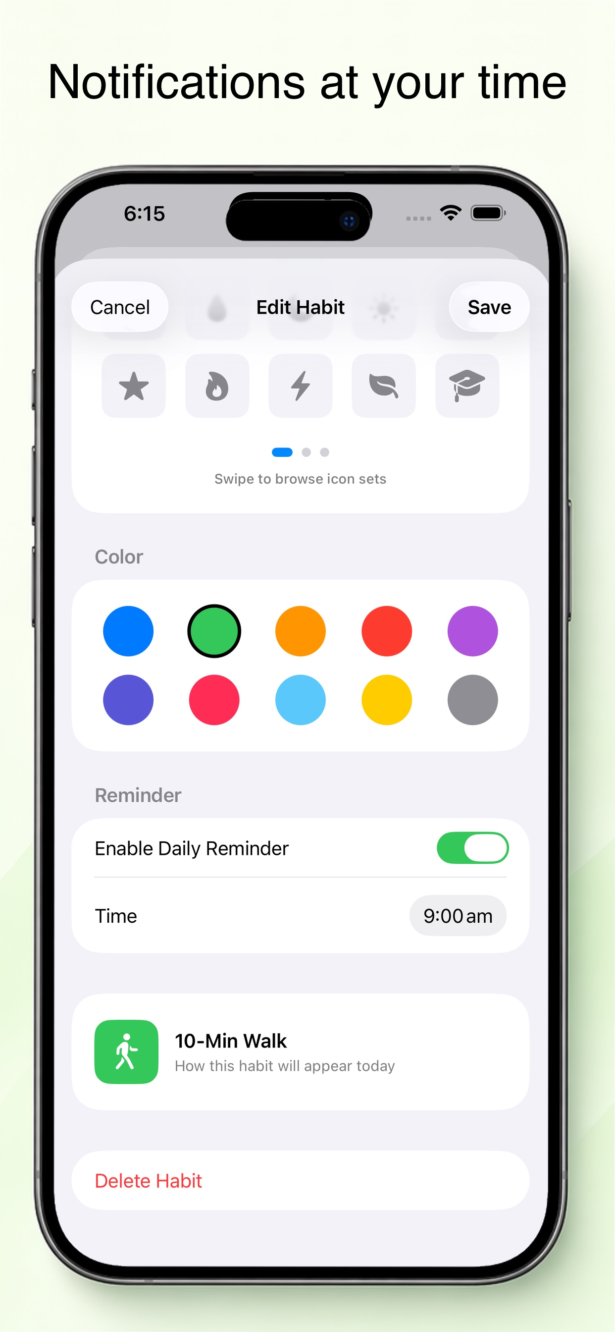 Fast Habit Tracker screenshot 4