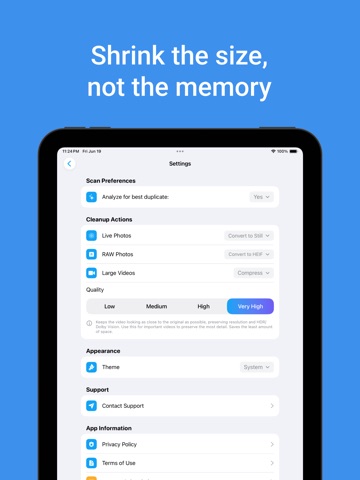 Camera Roll Cleaner - Scrub iPad screenshot