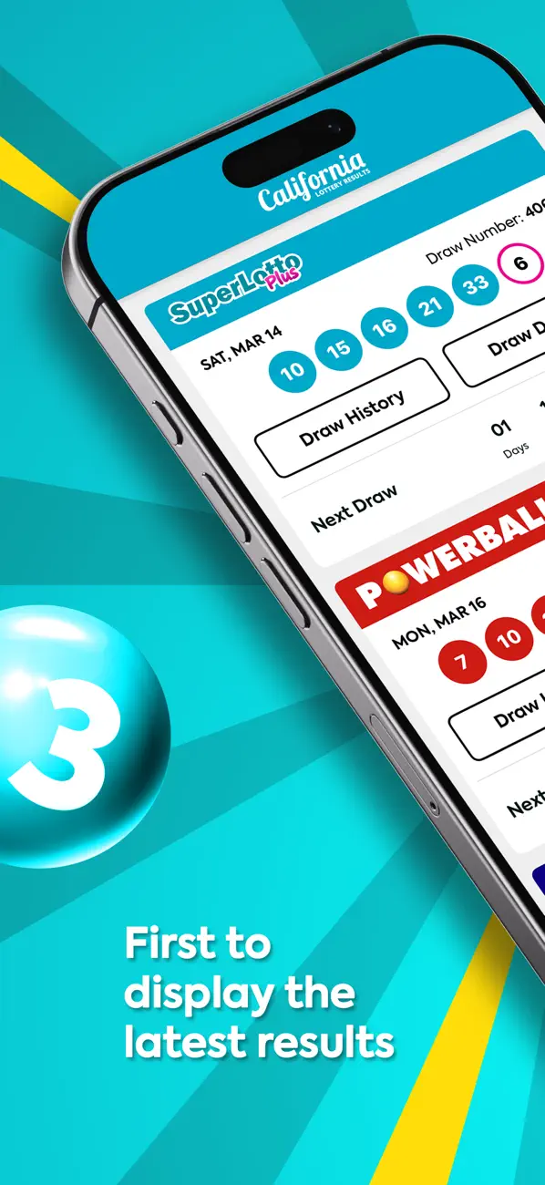 Screenshot #1 pour California Lottery