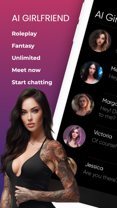 AI Girlfriend Roleplay Chat Screenshot