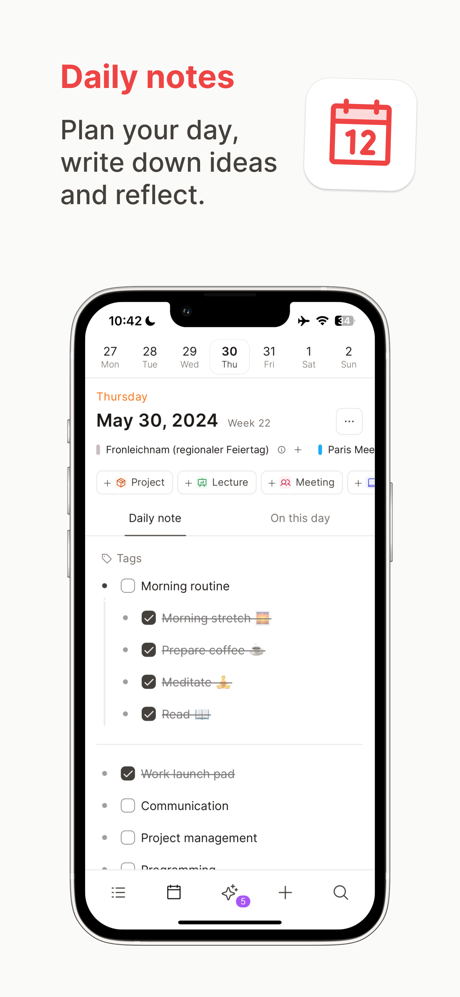 Capacities – Notes & PKM screenshot 2