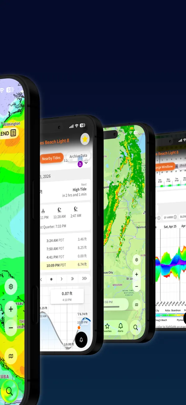 Screenshot #2 pour SailFlow: Sailing Forecasts