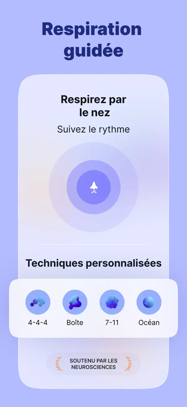 Screenshot #2 pour Atma App: Respire & Relax
