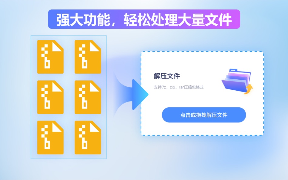 #3. 全能解压专家 - 专业的RAR 7Z ZIP解压缩工具 (macOS) By: 深圳市象塔科技有限公司