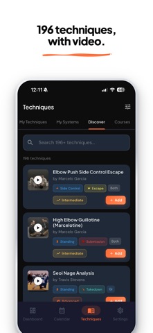 Rollbook: BJJ & NoGi Training Screenshot 6 of 7
