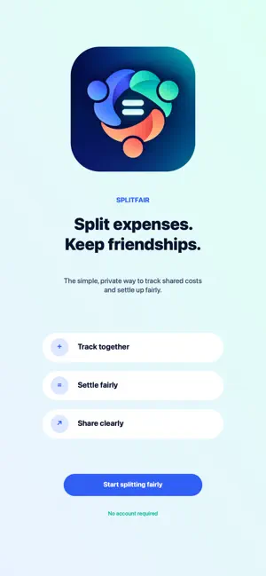 SplitFair: Split Expenses screenshot 1