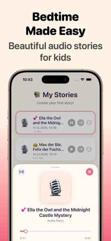 Little Tales Studio: Audiobook iPhone screenshot