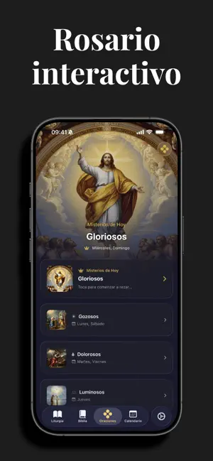 Lumen: Biblia & Santo Rosario iPhone screenshot 2