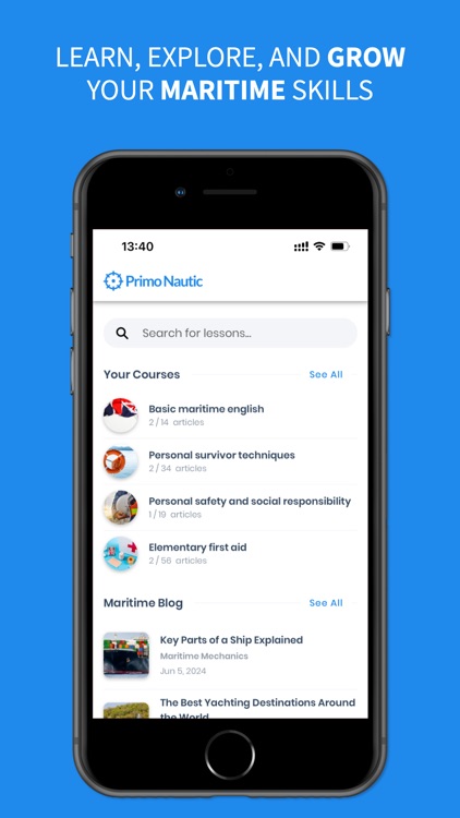 Primo Nautic - Maritime Course